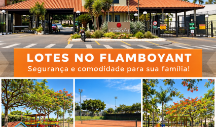 Lotes à venda no condomínio flamboyant
